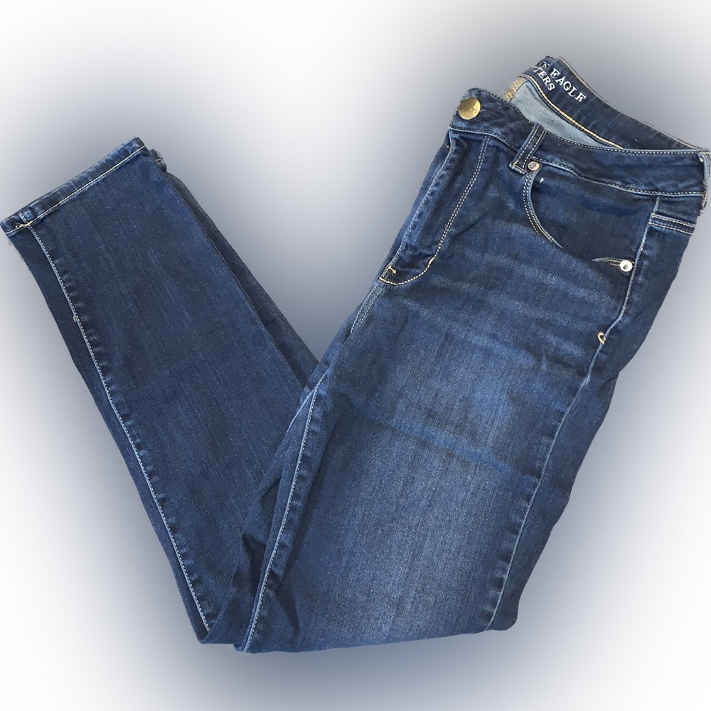 American Eagle high rise skinny jeans